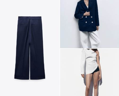Zara, Massimo Dutti... cover photo collage