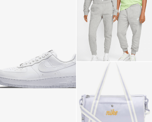 Gym Clothes/Accessories cover photo collage