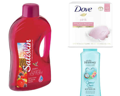 Bubble Bath Soap and Bar Soap cover photo collage