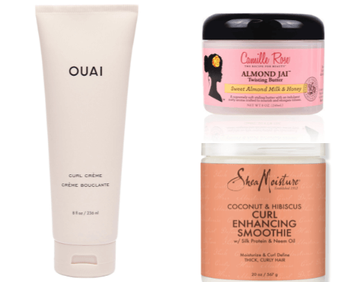 Curly/Wavy Hair Products cover photo collage