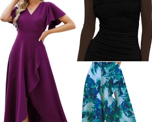 Women clothes cover photo collage