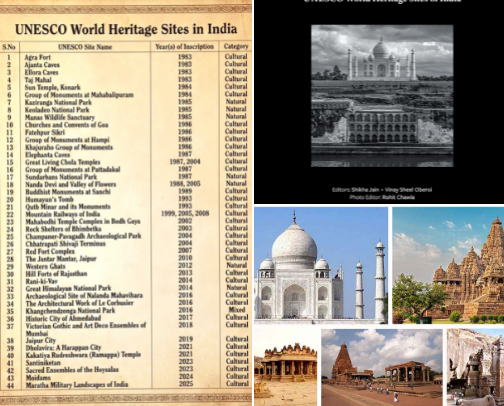 Read Now - India: UNESCO World Heritage Sites inspiration for travelers and learners cover photo collage