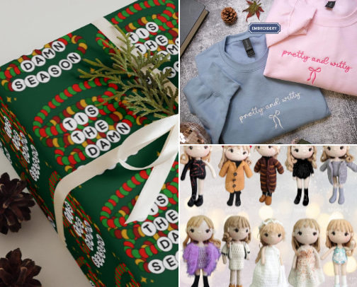 ’tis the damn season’ For These Swiftie Christmas Gift Ideas cover photo collage