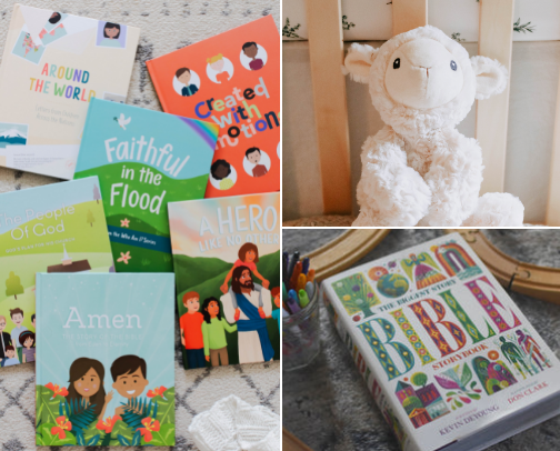 Raising Kids Who Love Jesus (Mom-Approved Favorites!) cover photo collage