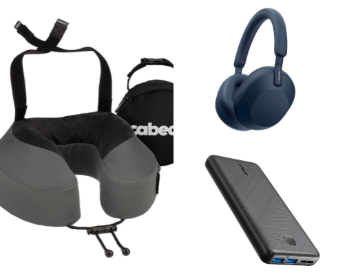 Travel Essentials I Don’t Fly Without cover photo collage