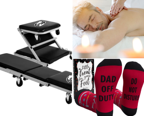 FATHER'S DAY GIFT GUIDE cover photo collage