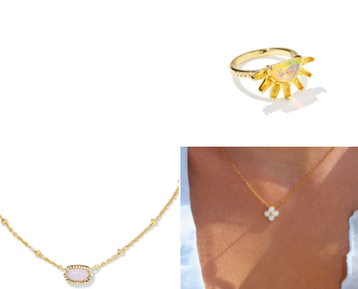 gold jewerly cover photo collage