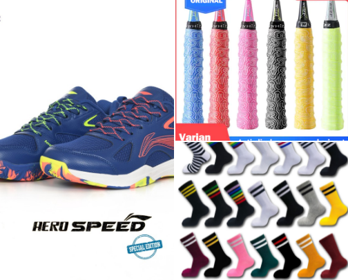 All about Badminton cover photo collage