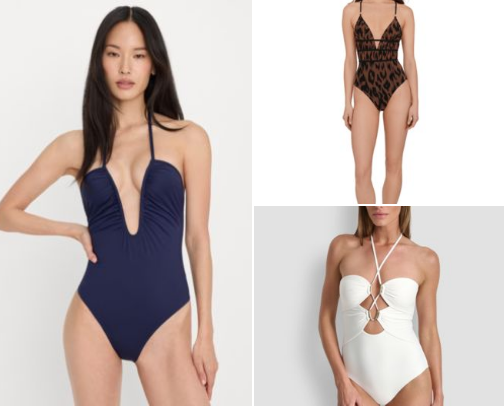 One-Piece Swimwear cover photo collage