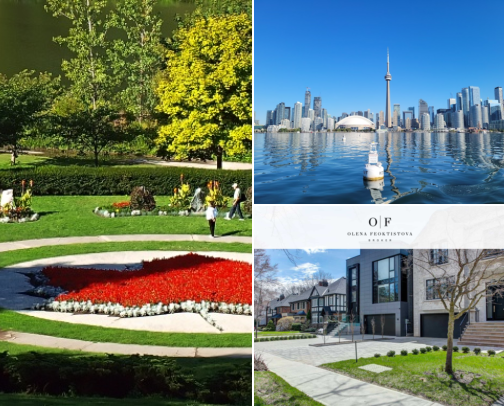 Hotel ideas for a lovely trip, Toronto, Canada: Skyline Sunsets, City Icons & Stays cover photo collage