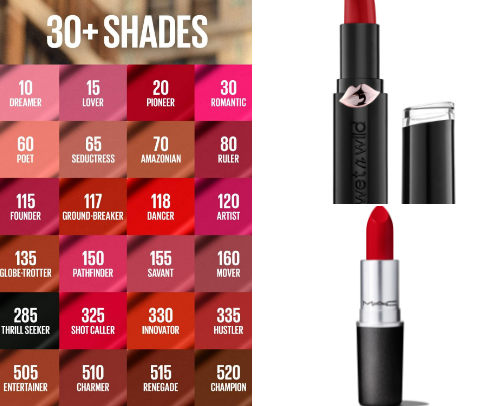 Red Lipsticks I Like cover photo collage