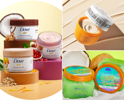 🧖🏽‍♀️From Scrub to Shimmer: My Body Care Routine cover photo collage
