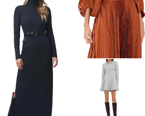 🍂👗 FALL DRESSES ARE HERE & I’M OBSESSED! 👗🍂 cover photo collage