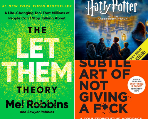 Book recs as a busy mum cover photo collage