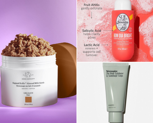 Buff, Glow, Repeat: Best Body Scrubs for silky smooth skin! cover photo collage