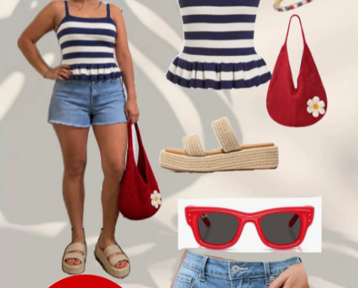 4th of July Outfit cover photo collage