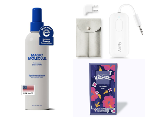 My travel essentials cover photo collage