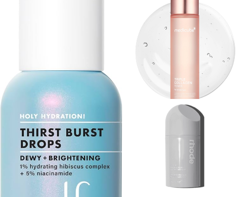 Favorite Skincare Products cover photo collage