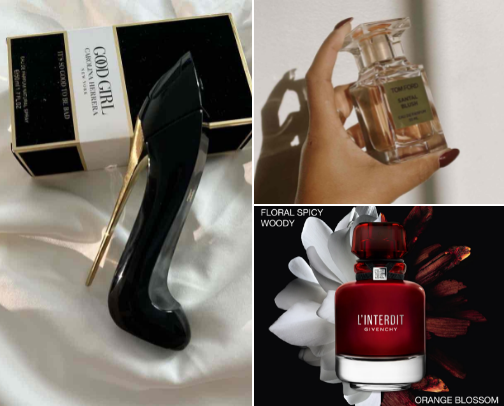 BEST STRONG FEMININE PERFUMES😍 cover photo collage