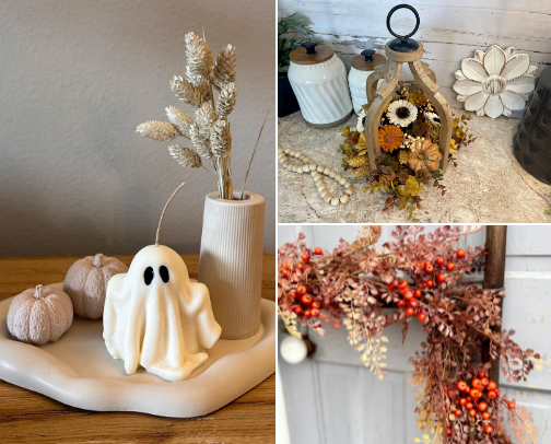 Favorite Sophisticated Luxury Fall and Halloween Decor cover photo collage