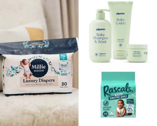 Baby products worth your money (as a mom of 3) cover photo collage