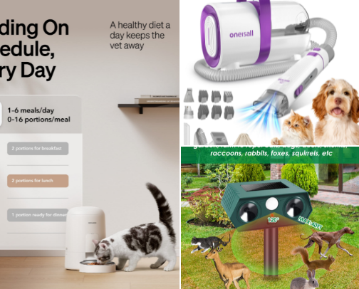 Smart Pet Tech: Gadgets for Working Owners cover photo collage