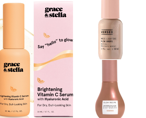 Glowy Serums; Glass-Skin Edition 🪞✨ cover photo collage