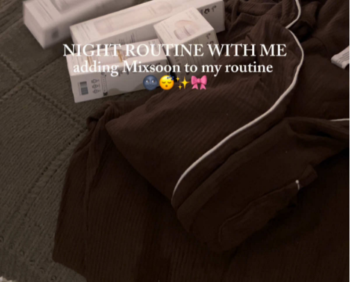My night routine skincare cover photo collage