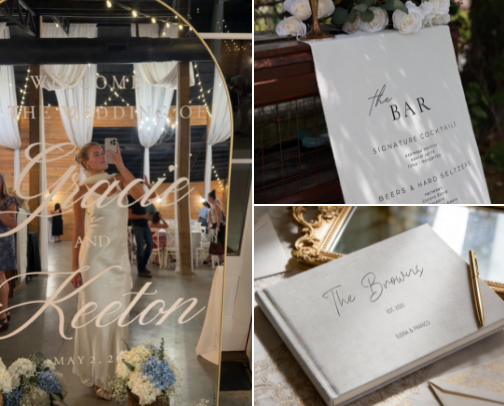 The Wedding Collection cover photo collage