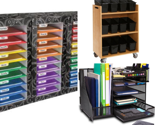 Organizators!! Everything you need to keep your stationery supplies nice and neat! cover photo collage