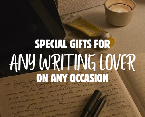Special Gifts For Any Writing Lover On Any Occasion cover photo collage
