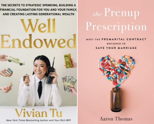 The Money-Minded Library: Books for Building Financial Literacy + Generational Wealth cover photo collage