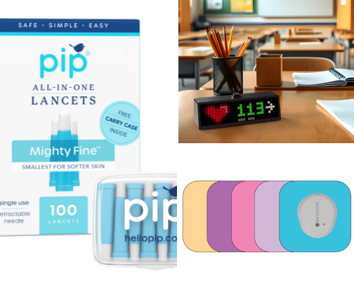 Kids T1D must haves cover photo collage