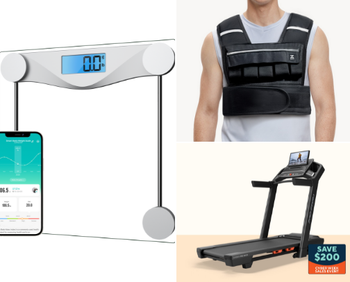 Fitness cover photo collage