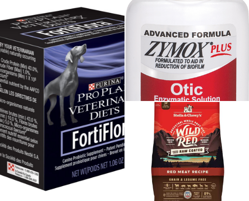 Pet must haves 🐶🐰 cover photo collage