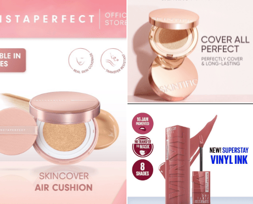 The Best Makeup Collection so that your final makeup results are perfect💋 cover photo collage
