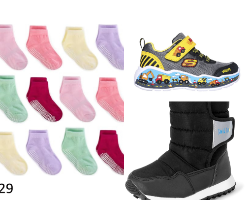Baby/Toddler clothing and shoes cover photo collage