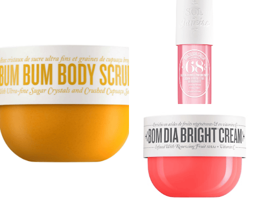 Body care cover photo collage