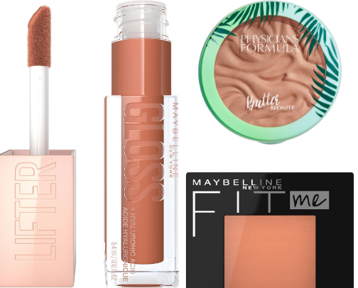 affordable drugstore makeup routine cover photo collage