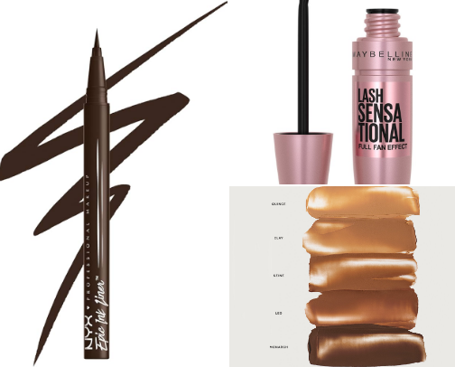 Makeup holy grails! cover photo collage