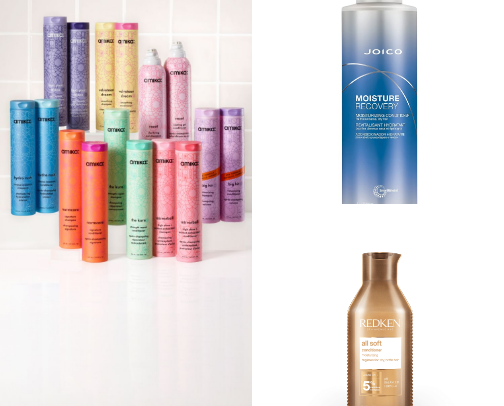 Hair products for different goals! cover photo collage