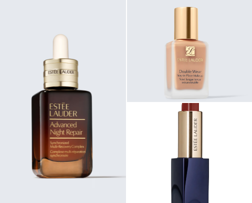 Glow Like Never Before Estée Lauder Essentials!✨😍❤️ cover photo collage