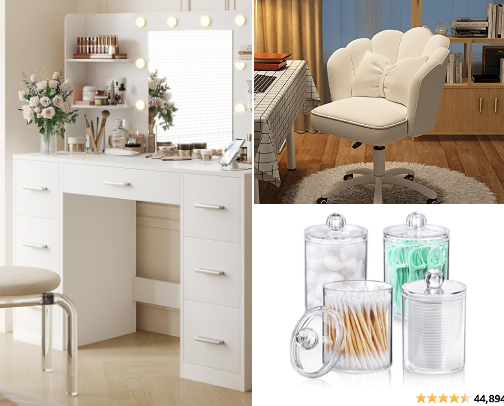 Vanity Must Haves cover photo collage