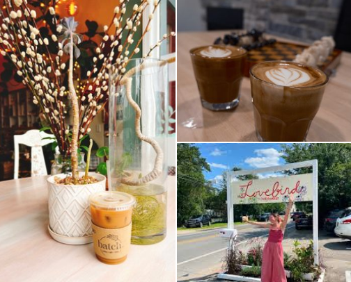fave coffee shops on the jersey shore &lt;3 cover photo collage