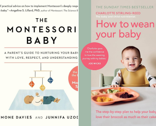 Parenting, Weaning & Child Development Books I Actually Recommend (UK Mum & Early Years Teacher) cover photo collage