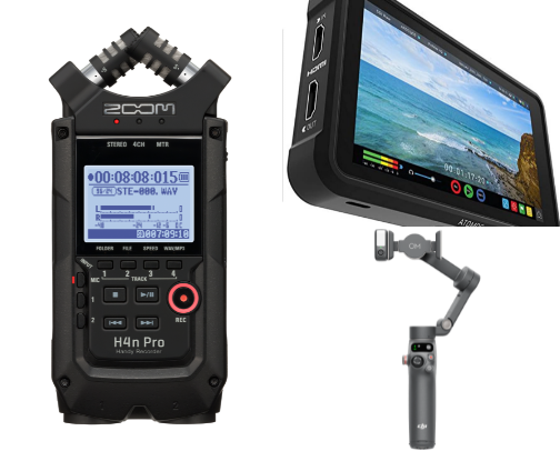 My Favorite Video Gear cover photo collage