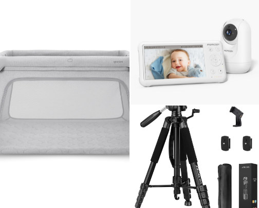 things that make traveling with a baby tolerable cover photo collage