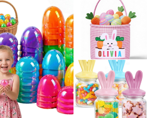 Easter Fun for little ones! cover photo collage