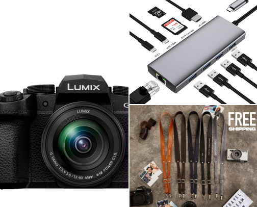 My Camera Bag 📸 cover photo collage