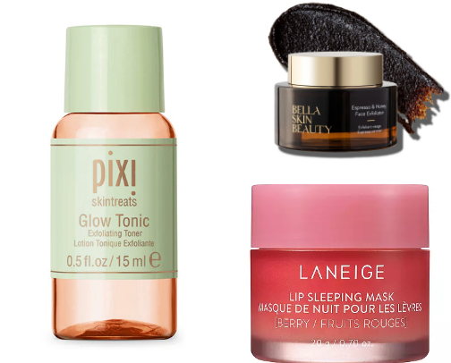 SkinCare for the perfect face cover photo collage